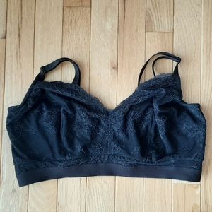 Spanx Bralette, Black 2XL, Like New, Very Pretty